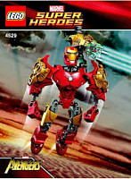 LEGO SUPER HEROES CONSTRACTION 4529 IRON MAN